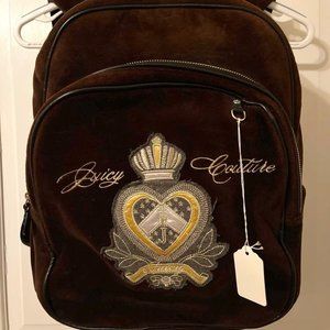 Velour Juicy Couture Backpack